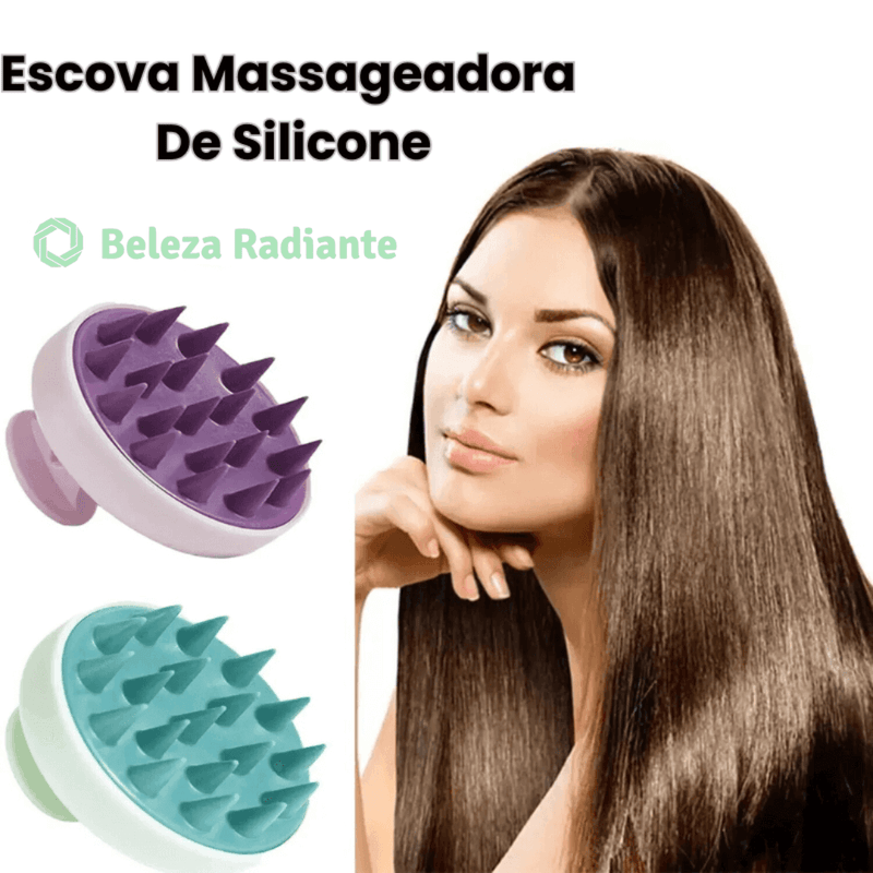 Escova Massageadora Hair Spa Delight