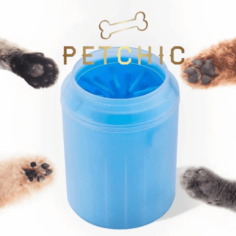 Escova de Limpeza de Patas para Cães e Gatos paw glove clean care